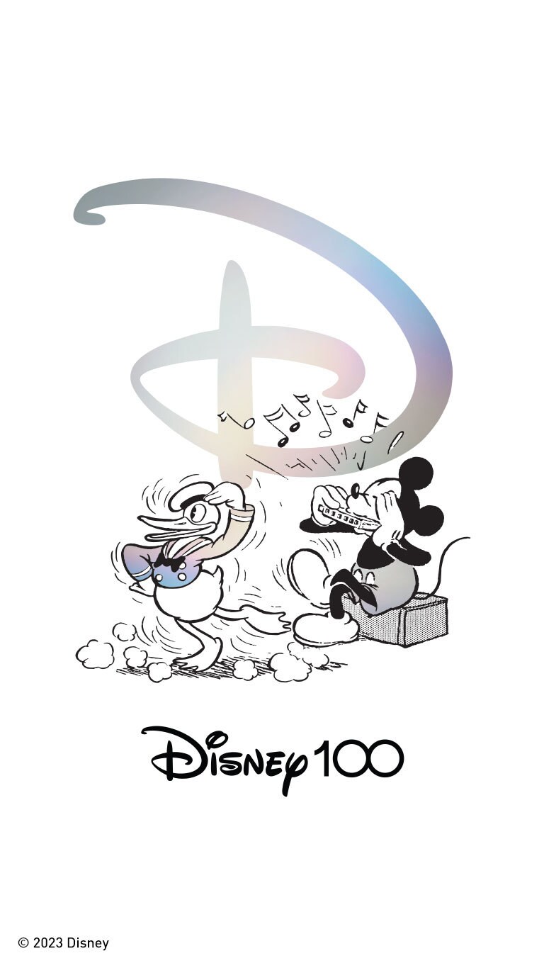 Disney100 The Exhibition Downloadable Phone  Zoom Wallpapers  Chip and  Company