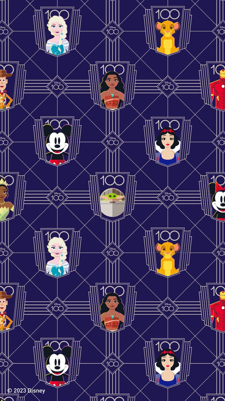 Disney 100 Years of Wonder Logo Wallpaper by mnwachukwu16 on DeviantArt