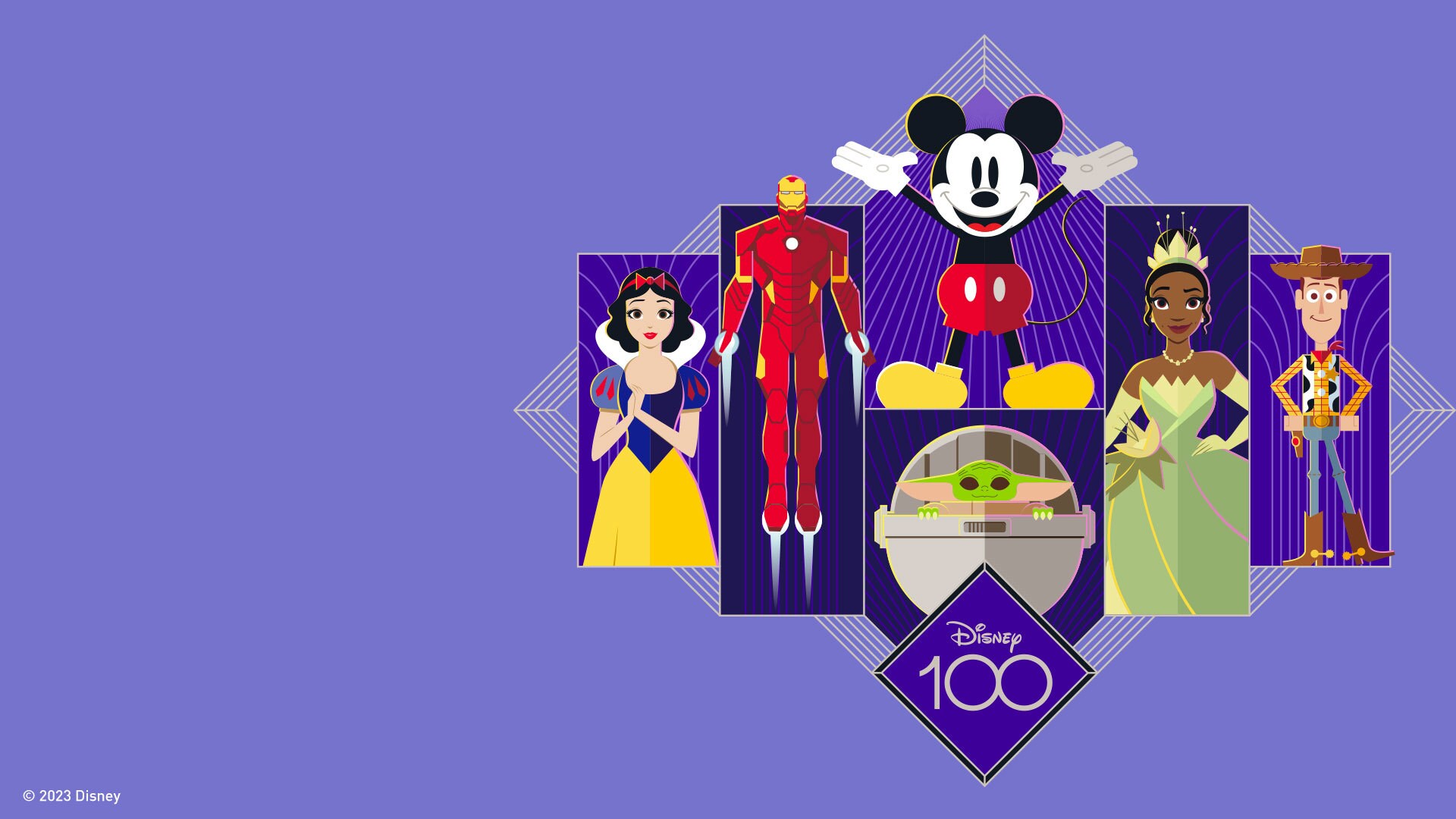Disney 100 Background by jakeysamra on DeviantArt