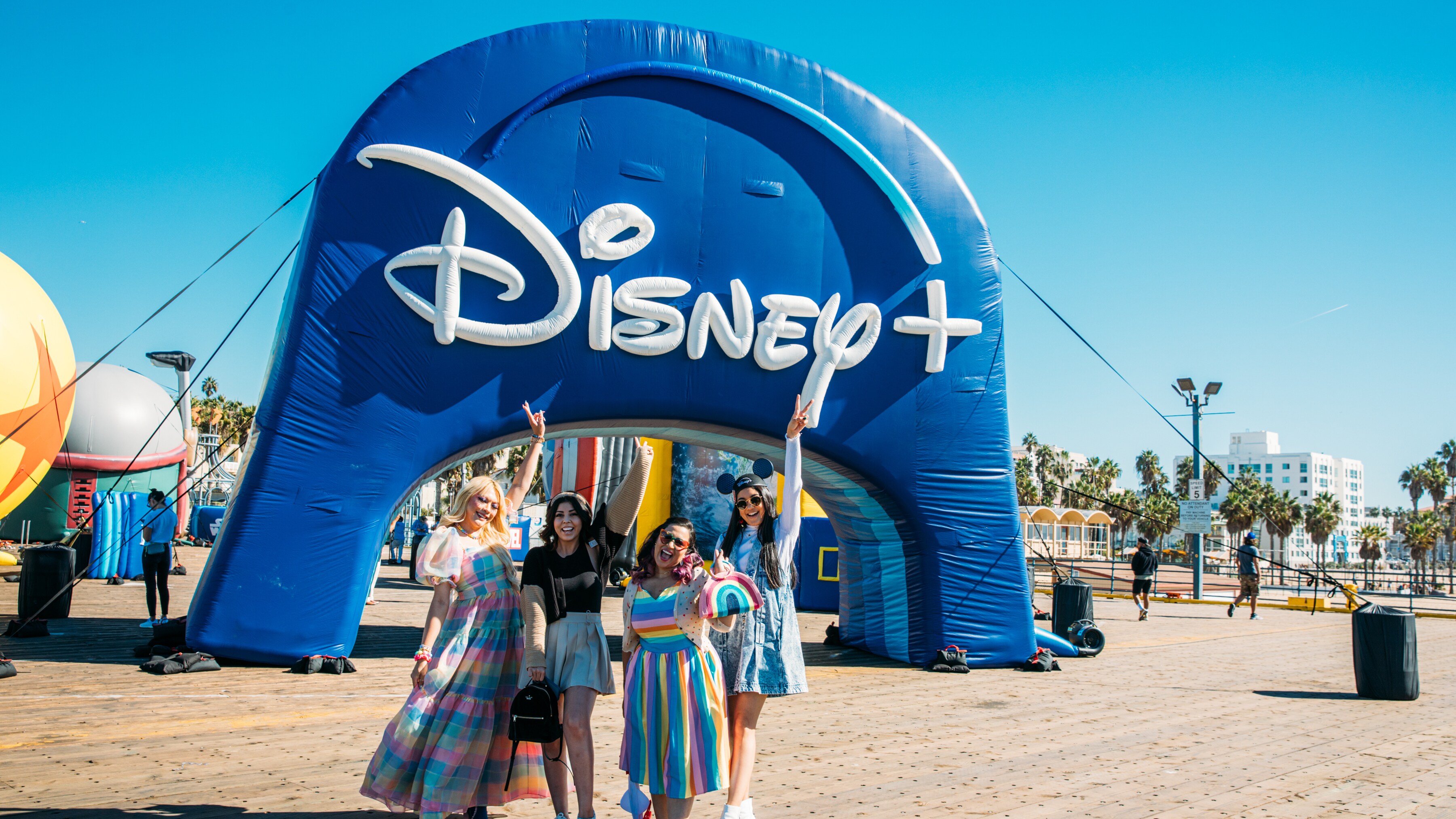 Disney+ Day Inflatable Balloon Tour - Los Angeles