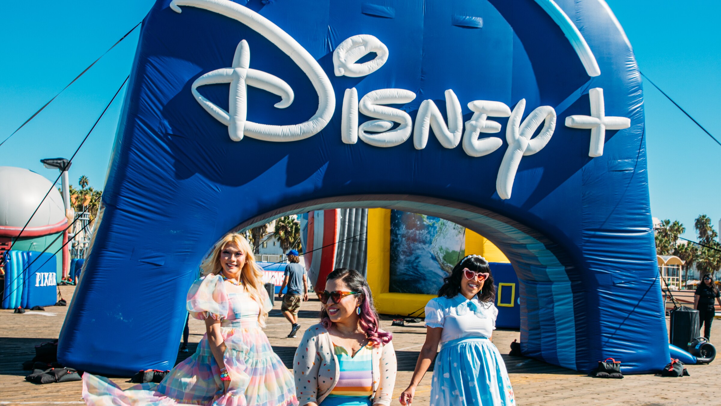 Disney+ Day Inflatable Balloon Tour - Los Angeles