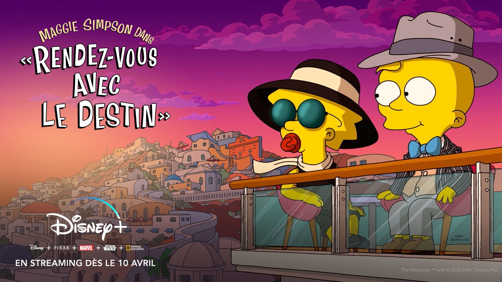 Le court métrage des « Simpson » « RENDEZ-VOUS AVEC LE DESTIN » dès demain sur Disney+