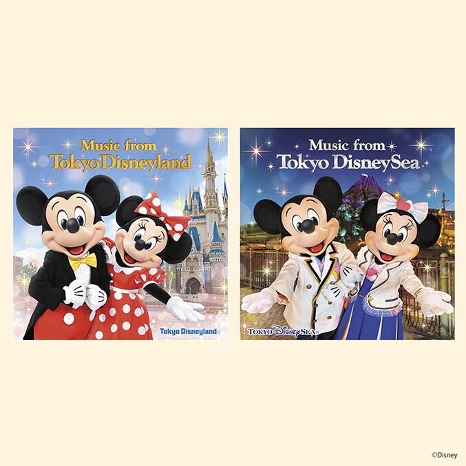 東京ディズニーランド、東京ディズニーシー公式プレイリストのカバー＆収録曲がリニューアル！  限定プレゼントがもらえる「プレイリストフォローキャンペーン」も実施！