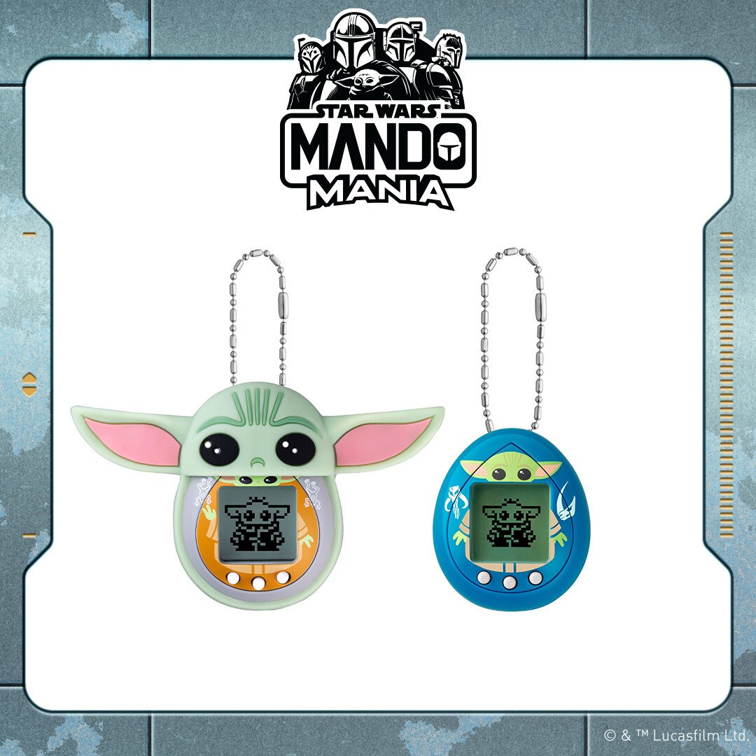 Star Wars Grogu Tamagotchi - Using the Force & Silicone Case Set by Bandai