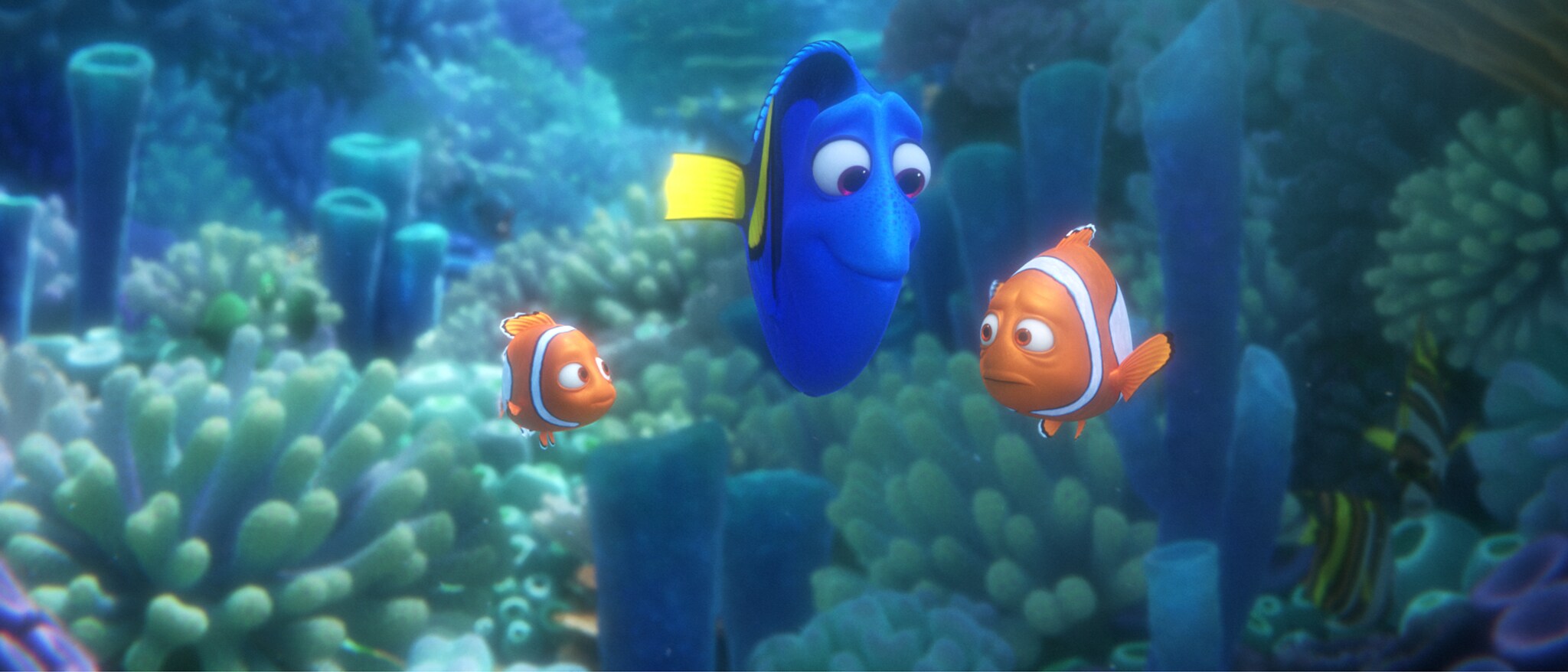 A still from Pixar feature Finding Dory