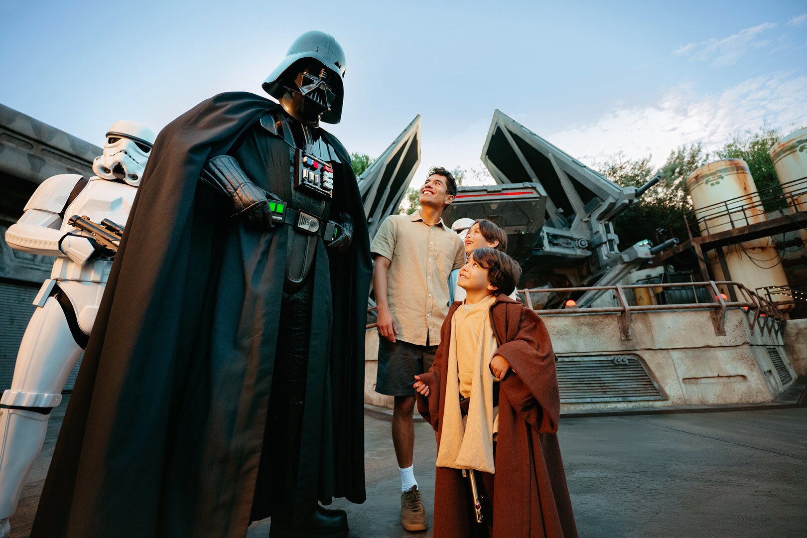 Darth Vader Star Wars: Galaxy’s Edge at Disneyland