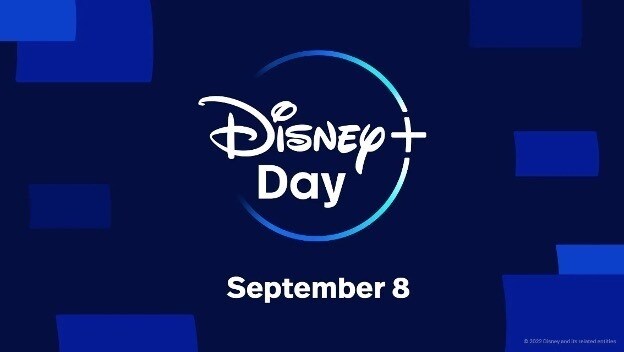 Disney+ Day logo, September 8th 2022