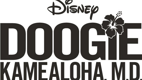Doogie Kamealoha, M.D. Logo - Black