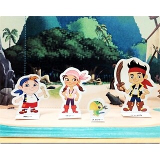 【美品】ファインアートミニチュアズ　船長と子供たち フック船長｜ジェイクとネバーランドのかいぞくたち｜ディズニー
