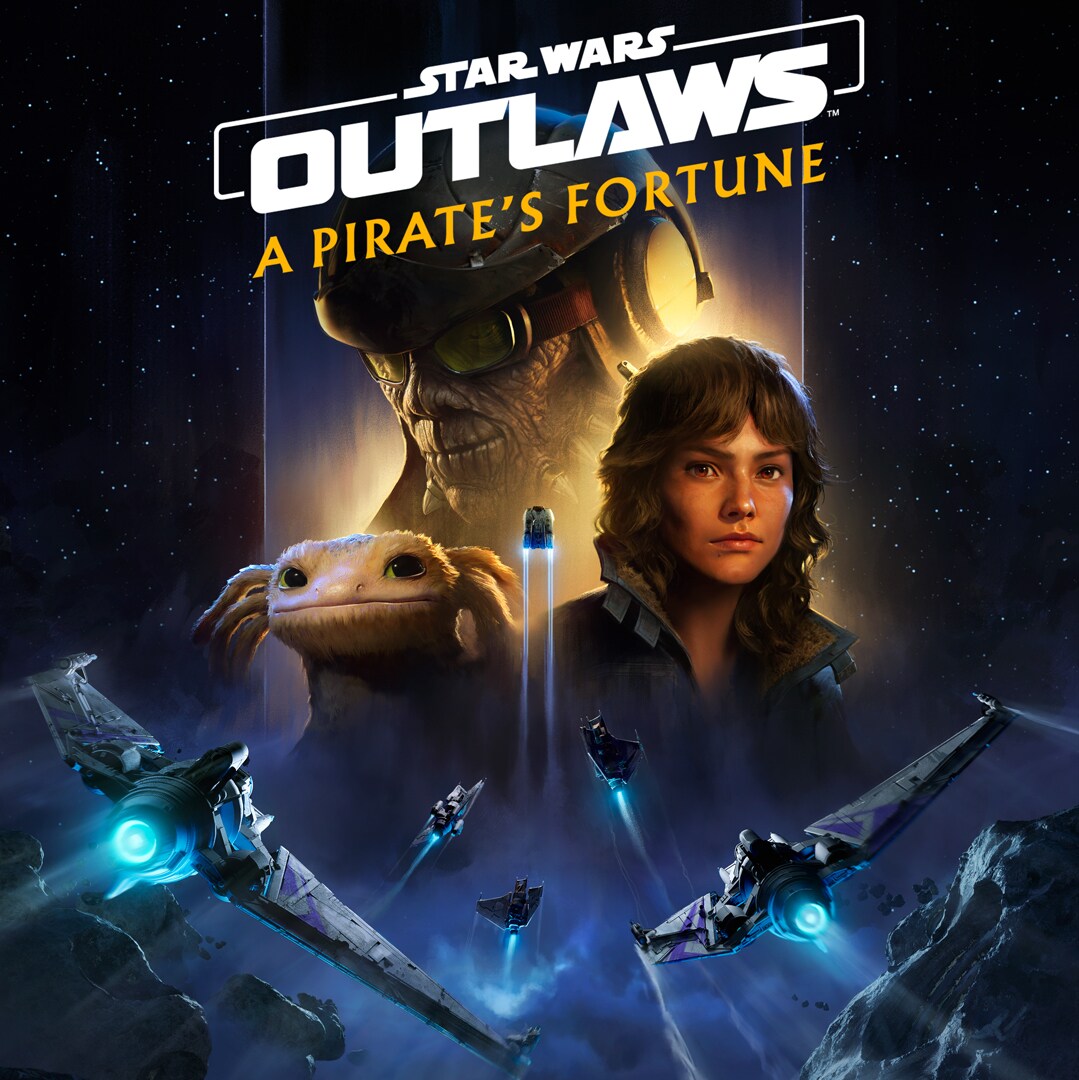 Star Wars Outlaws: A Pirate’s Fortune key art.
