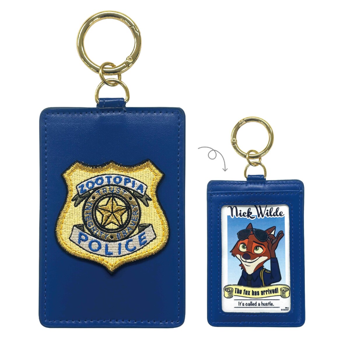 ズートピア 警察手帳風パスケース