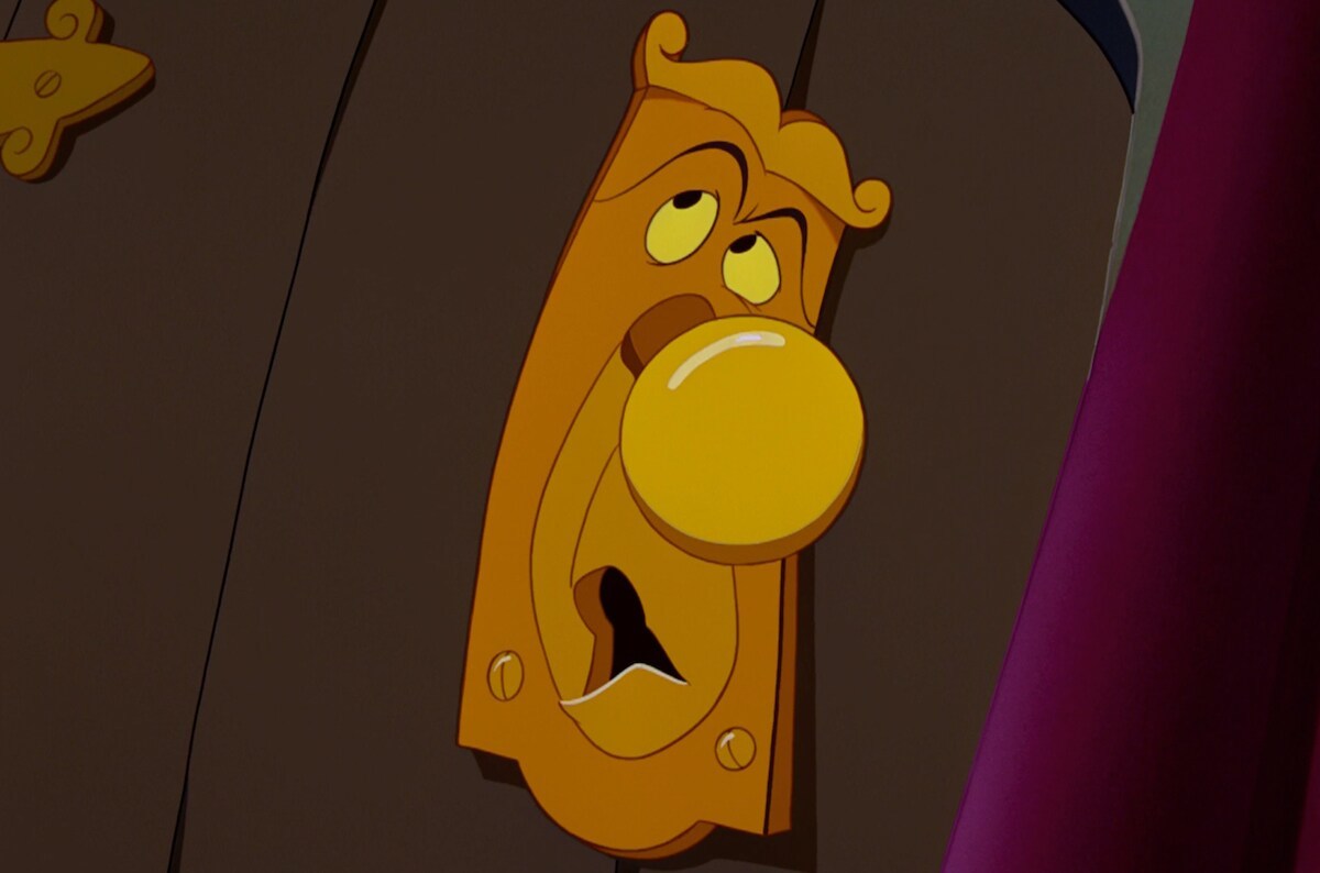 The Doorknob from the animated movie "Alice in Wonderland"