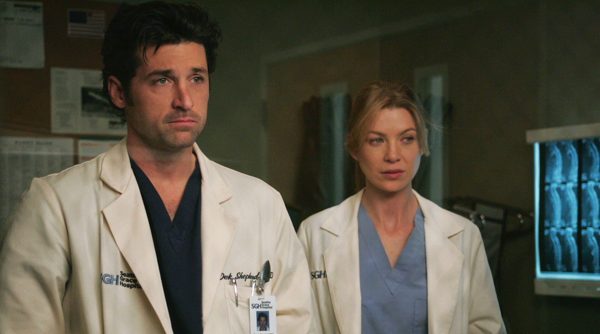 A still image from Grey's Anatomy