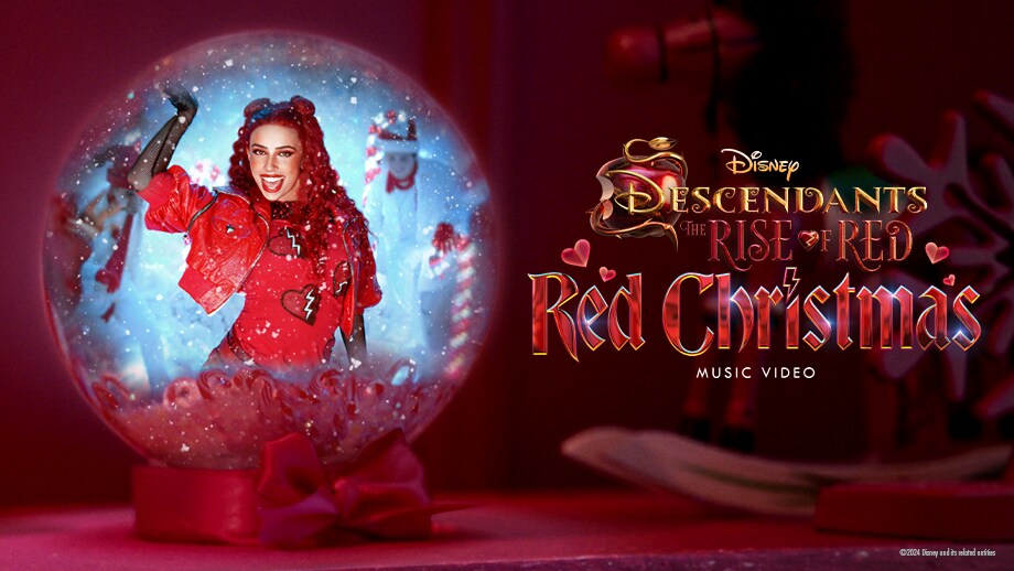 Kylie Cantrall Is Back As Red In New Music Video “Red Christmas” Available Now On Disney+ And Youtube