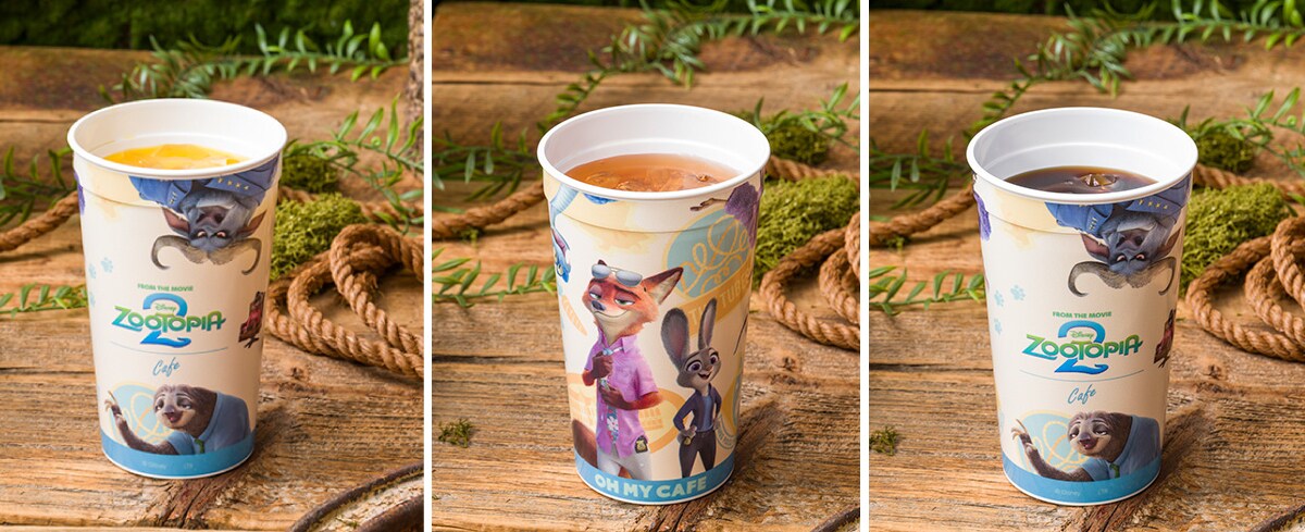 オレンジジュース/アイスコーヒー/アイスティー