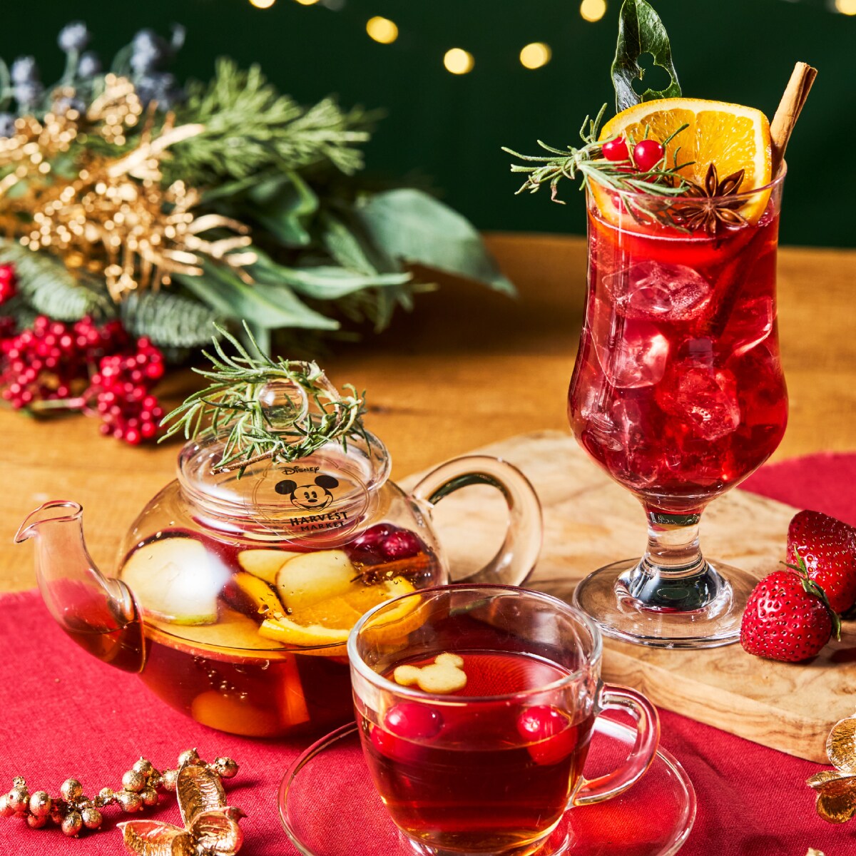 Christmas is coming! スパイス香る葡萄ミックスジュース<Mickey>