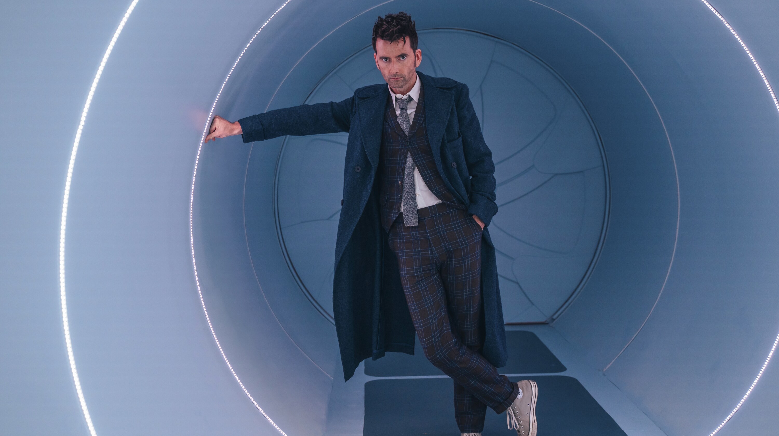 Picture Shows: The Doctor (David Tennant) 
