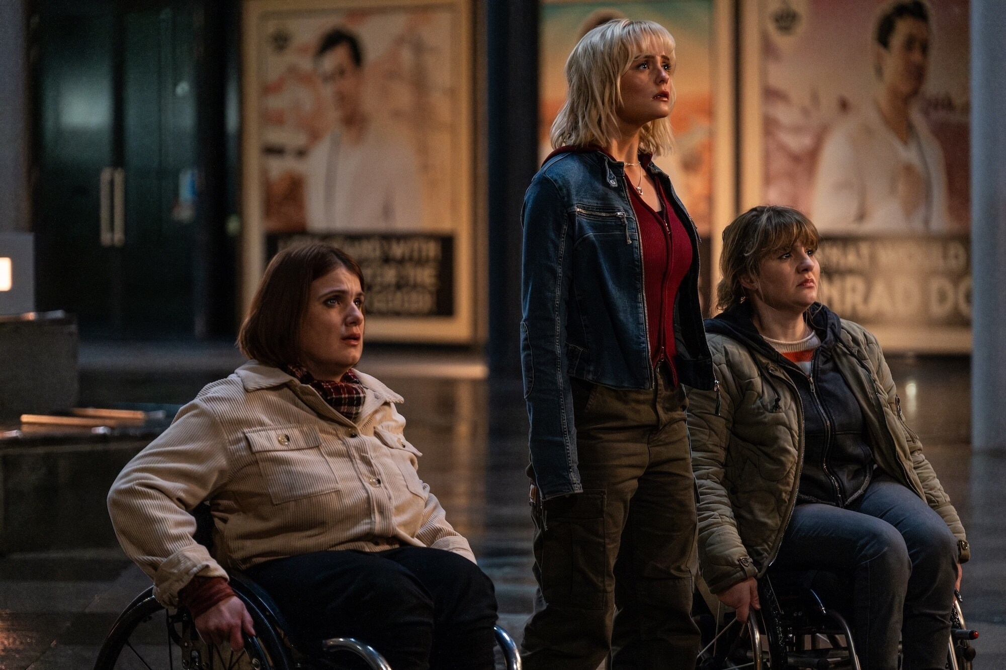 Picture Shows: Winne (Sam Lawton) Ruby Sunday (Millie Gibson) Shirley (Ruth Madeley) Samuel Dore/BBC Studios/Disney/Bad Wolf