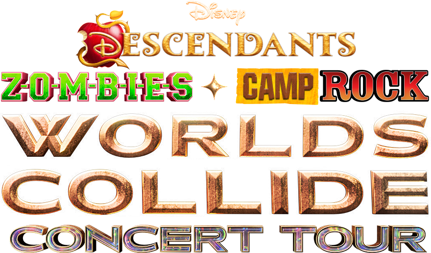 Disney Descendants Zombies Camp Rock Worlds Collide Concert Tour