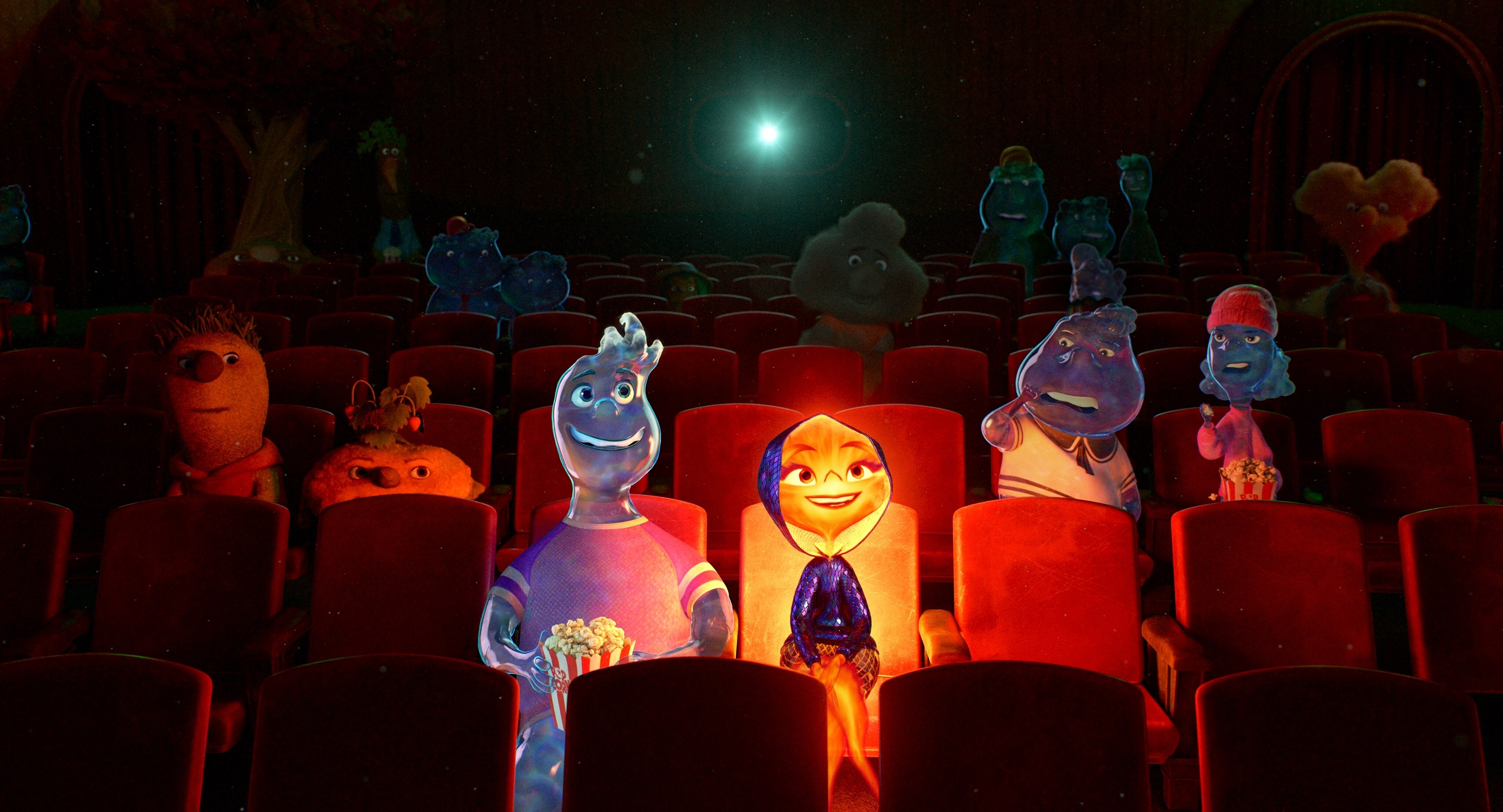 Elemento novo filme da PIXAR@Pixar @Disney #fogo#agua