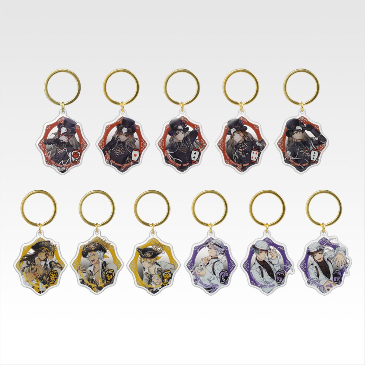 ツイステ 一番くじ イデア アクリルスタンド、キーホルダー