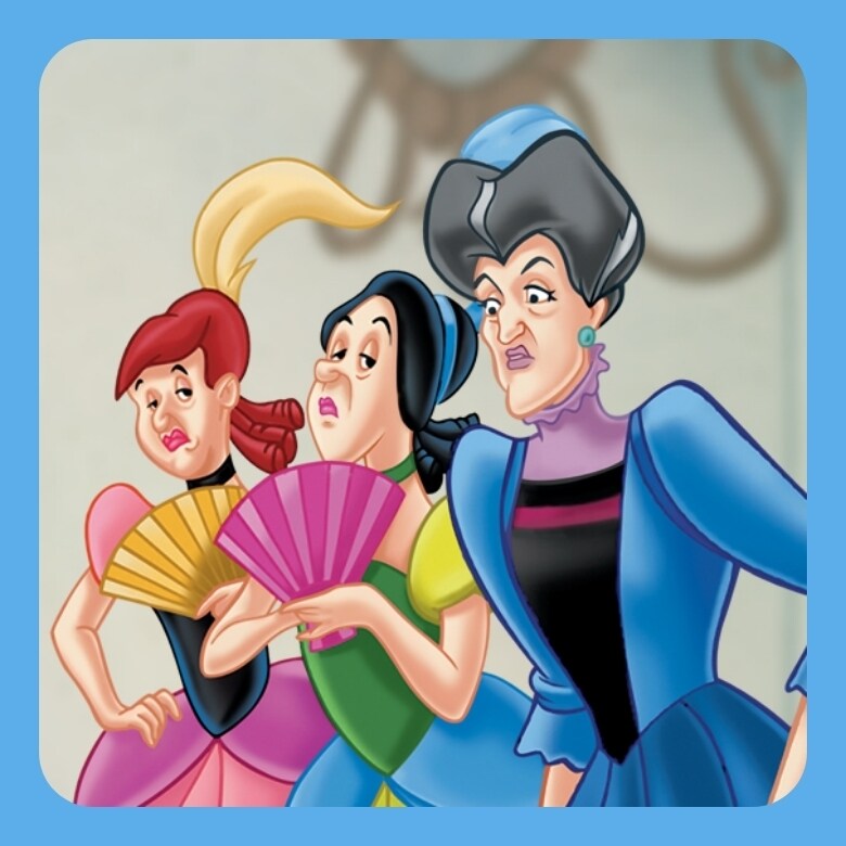 トレメイン夫人 姉妹 シンデレラ ディズニーキッズ公式