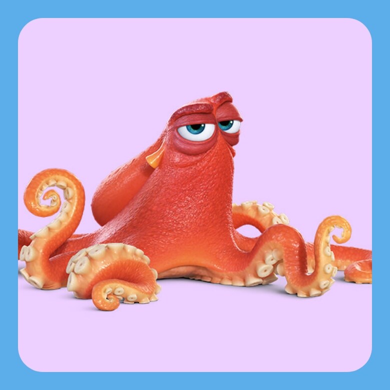 キャラクターグッズ ファインディングドリー ハンク ぬいぐるみ 海外