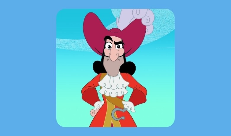 フック船長｜ジェイクとネバーランドのかいぞくたち｜ディズニーキッズ公式