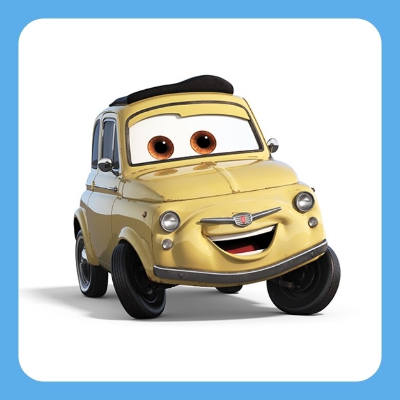 ルイジ｜カーズ／クロスロード｜ディズニーキッズ公式