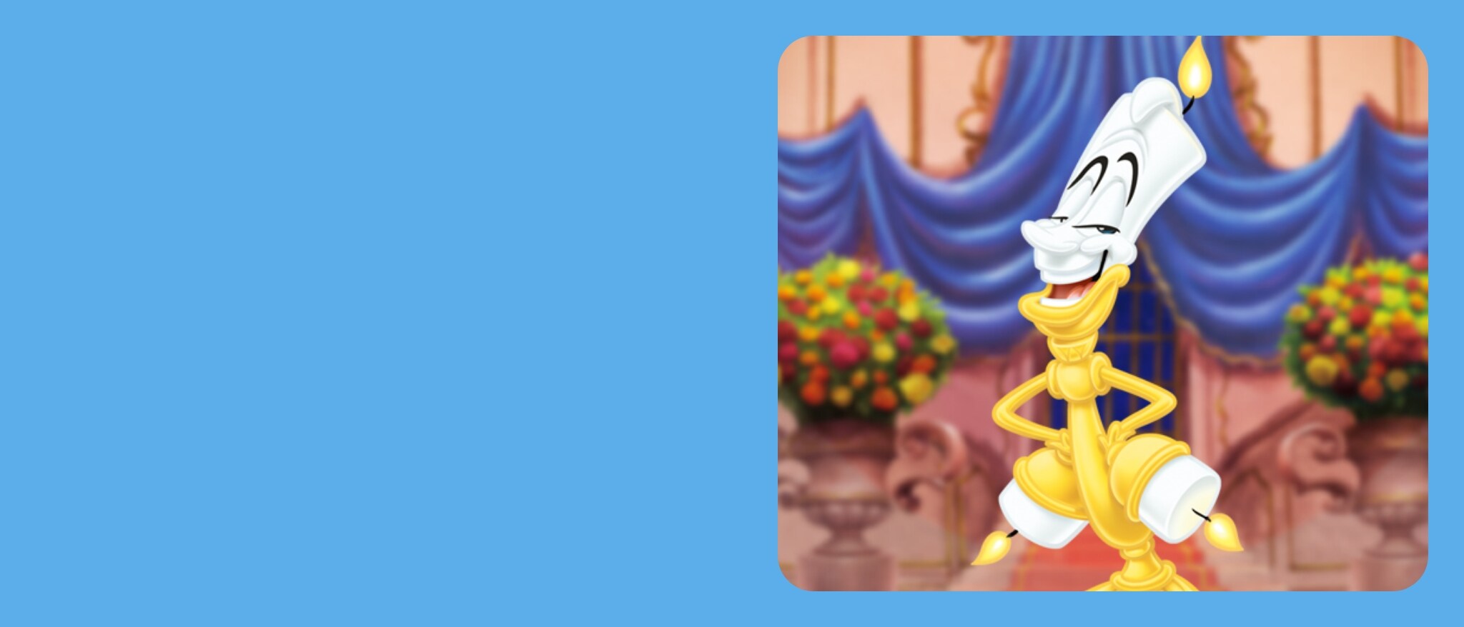 ミッキー＆ミニーフォーエバーラブ【キャンドル】「ゴールドピンク