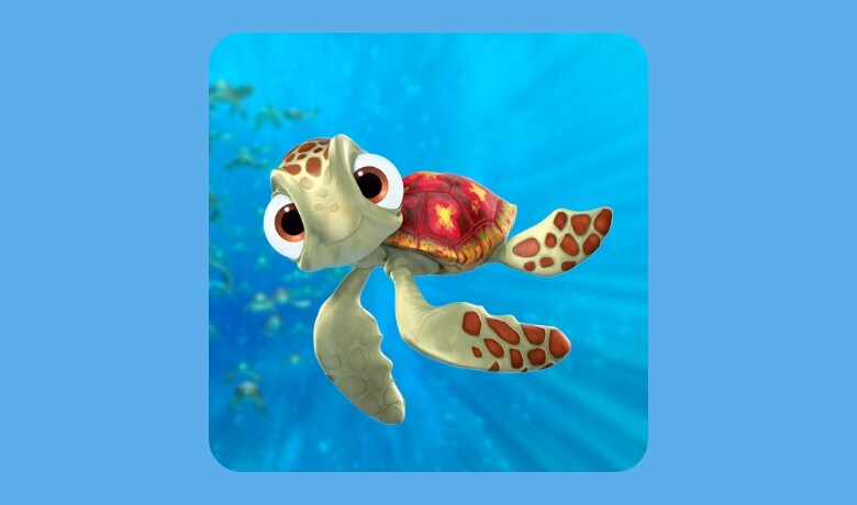 ディズニー　ニモ　スクワート　クラッシュ　首振りNemo Bobblehead スクワート｜ファインディング・ニモ｜ディズニーキッズ公式