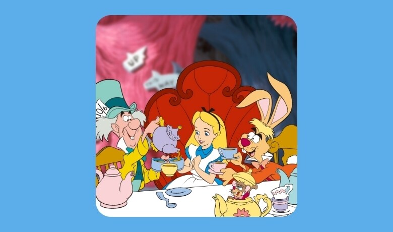 ふしぎの国のアリス｜イラスト（塗り絵）・動画｜ディズニーキッズ公式