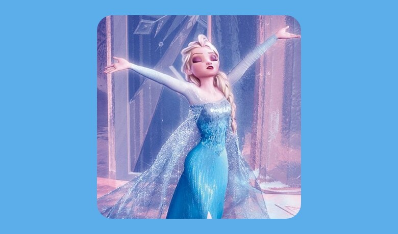真作■アナと雪の女王 版画 エルサ■絵画 ディズニー アナ雪 アールビバン アナと雪の女王｜イラスト（塗り絵）・動画｜ディズニーキッズ公式