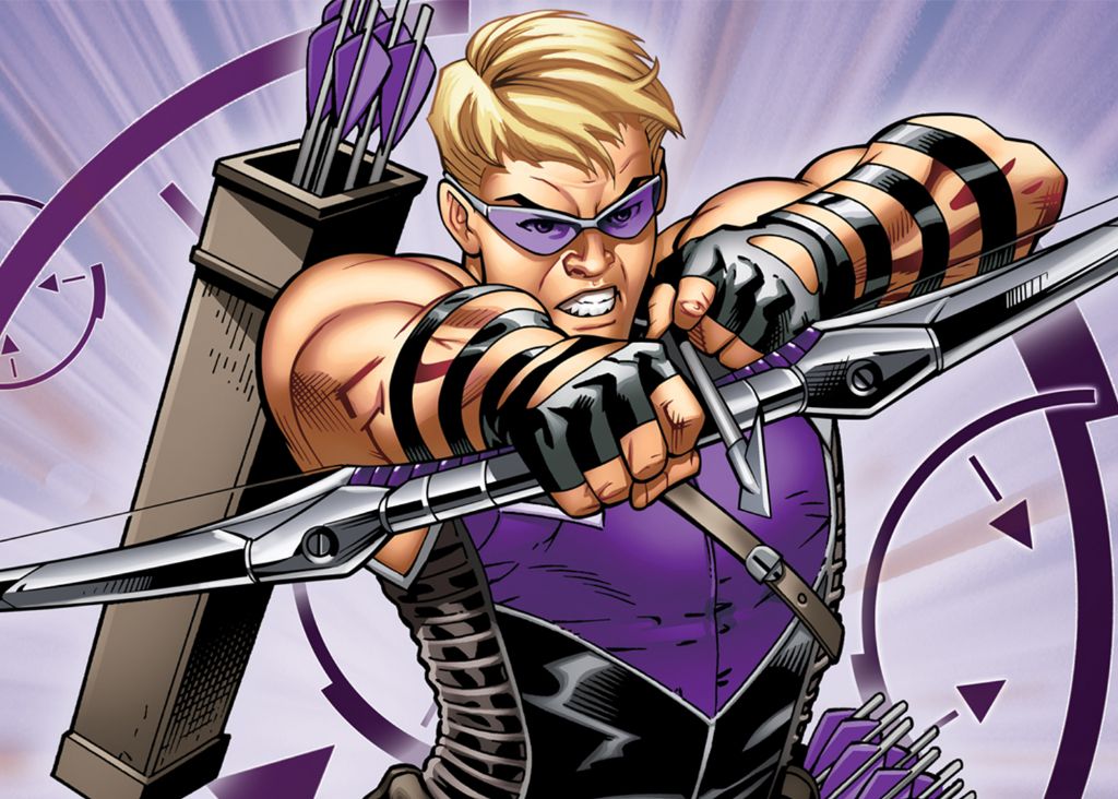 アメコミ・英語　Hawkeye:AVENGING ARCHER　ホークアイ Amazon.com: Hawkeye: Avenging Archer: 9780785194057: McCann