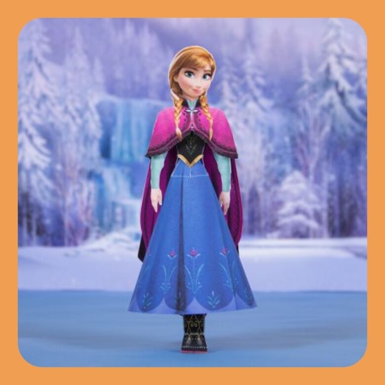 アナの3Dペーパークラフト|ダウンロード|ディズニーキッズ公式 アナの3Dペーパークラフト|ダウンロード|ディズニーキッズ公式