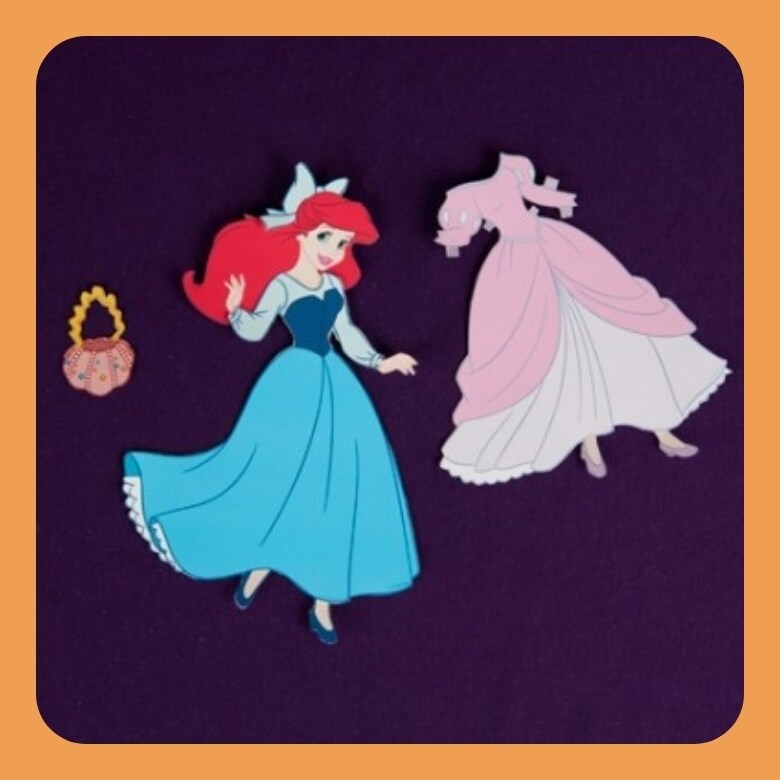 アリエルのきせかえ｜ダウンロード｜ディズニーキッズ公式