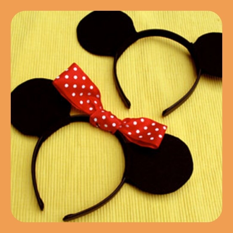ミッキー＆ミニーのヘアバンド｜ダウンロード｜ディズニーキッズ公式