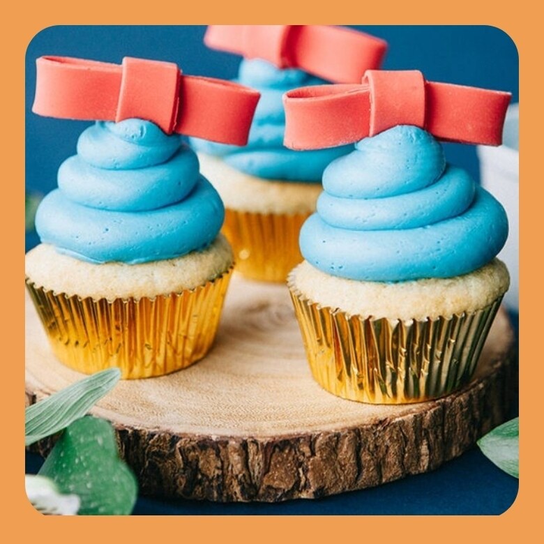 白雪姫のカップケーキ レシピ｜あそびば｜ディズニーキッズ公式