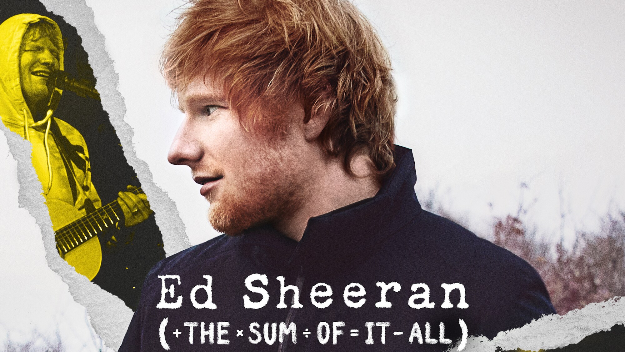 Ed Sheeran: The Sum of It All Key Art