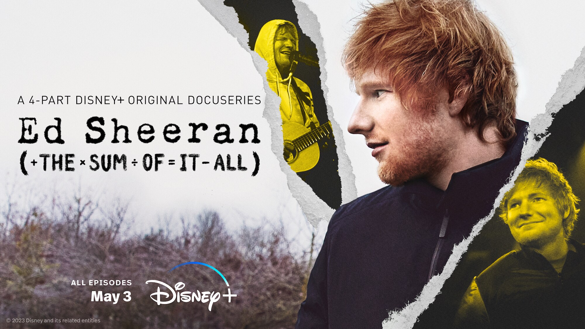 Ed Sheeran: The Sum of It All Key Art - Horizontal