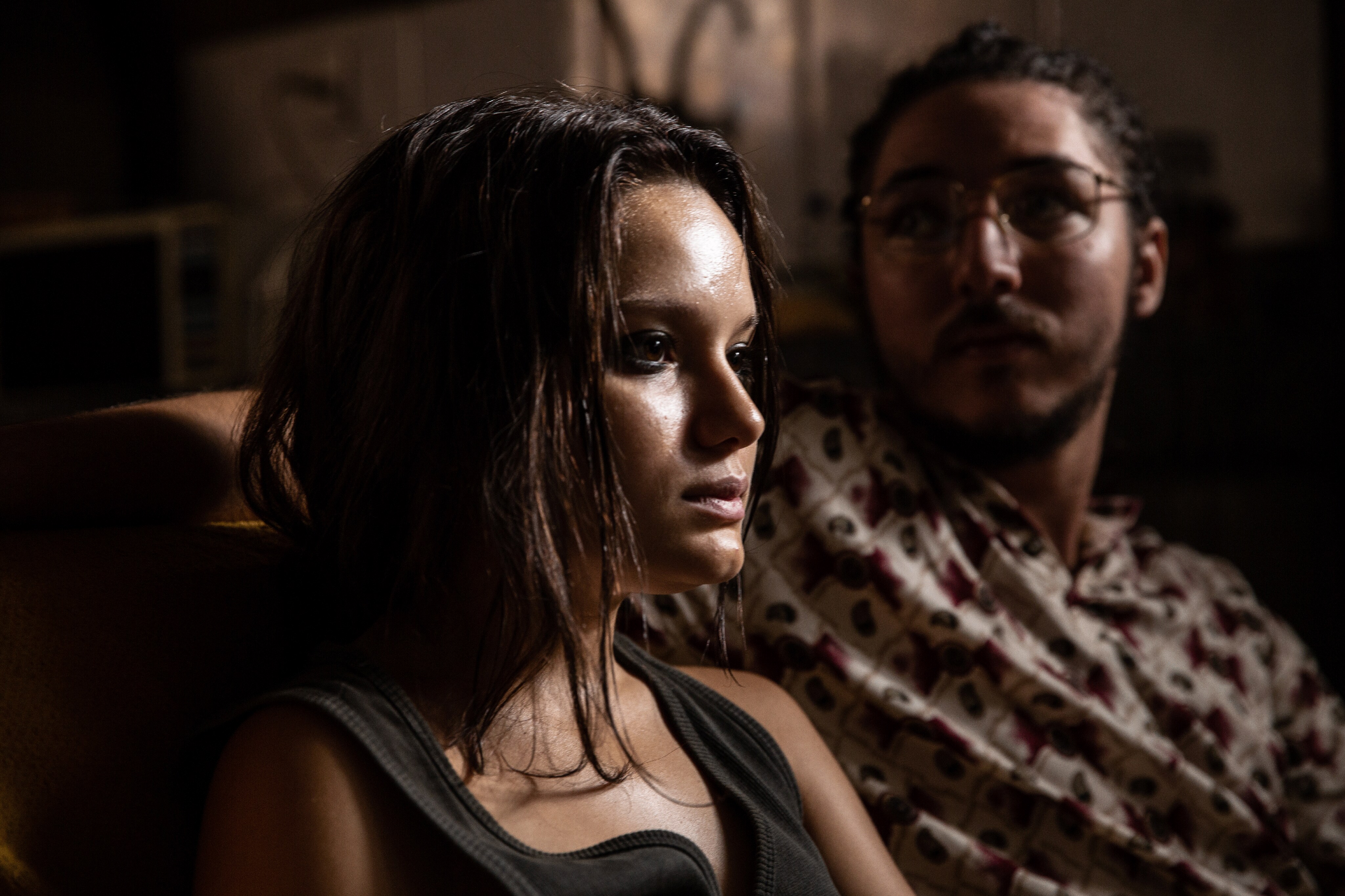 Inês (Karize Brum) e Afonso (João Vitor Silva) - Foto de Rachel Tanugi Inês (Karize Brum) e Afonso (João Vitor Silva) - Foto de Rachel Tanugi