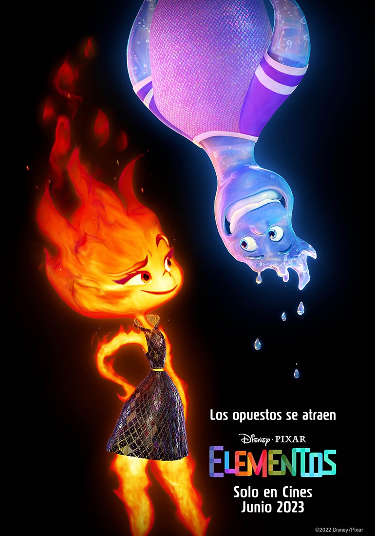 'Elementos' tráiler, póster y sinopsis de la nueva película de Disney