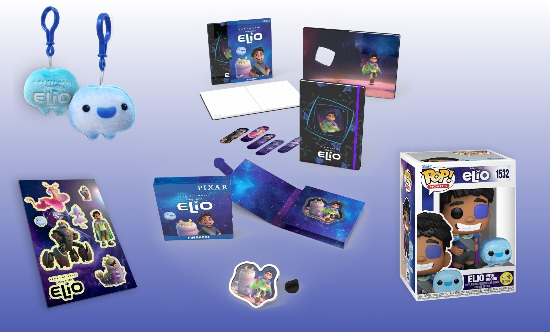 Abbildung der "Disney · PIXAR ELIO" Fanpakete
