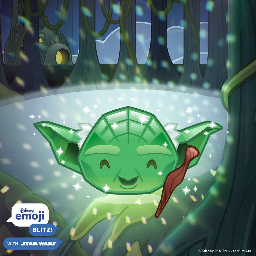 Yoda in Disney Emoji Blitz