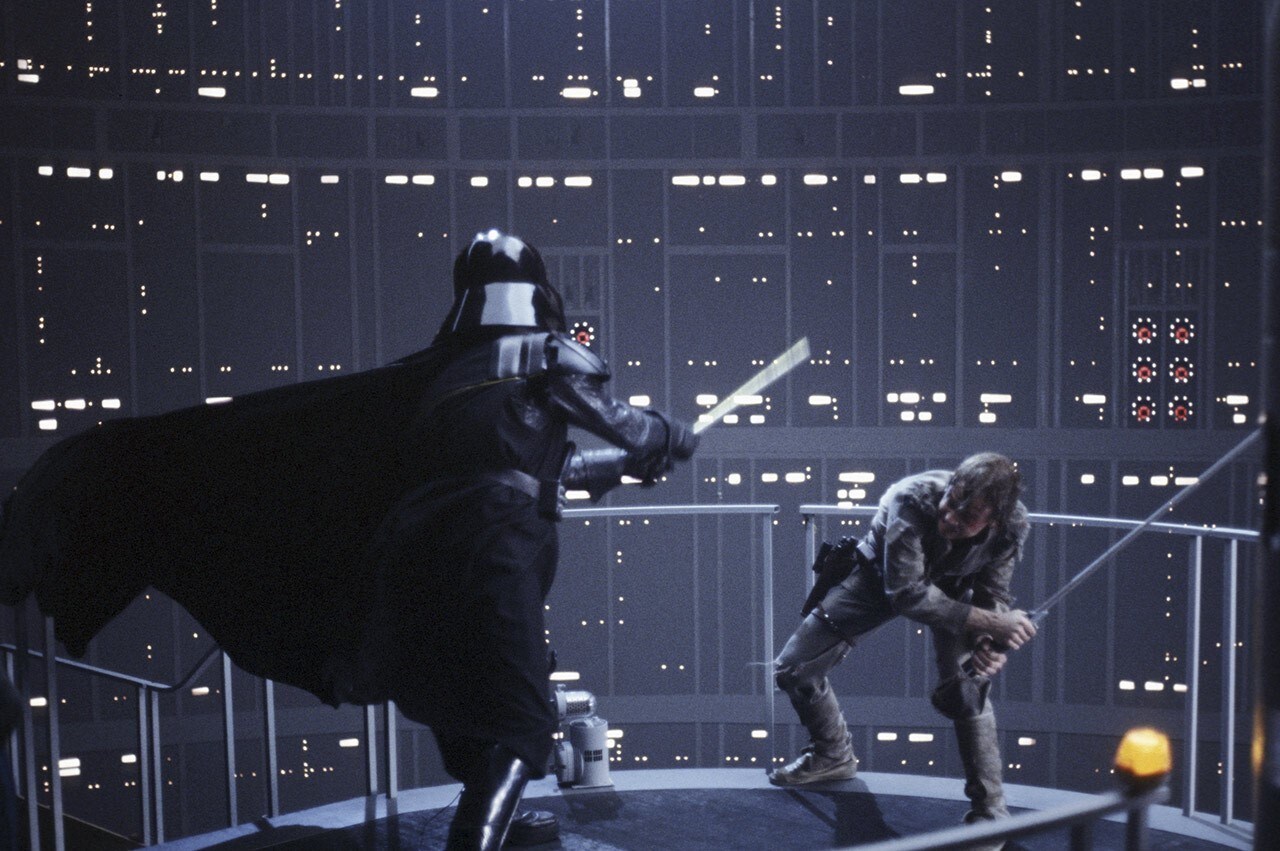 Luke Skywalker e Darth Vader