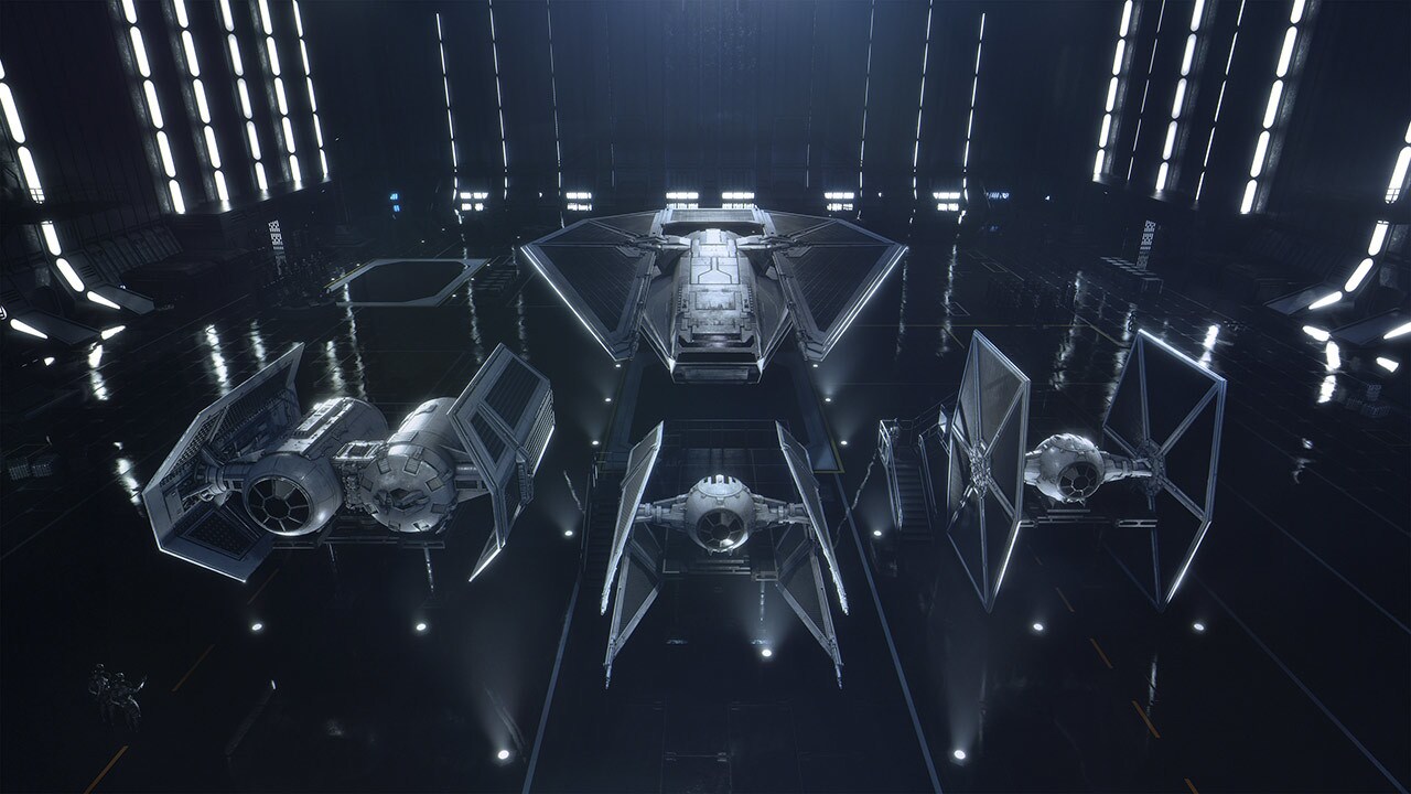 Star Wars: Squadrons Empire hangar