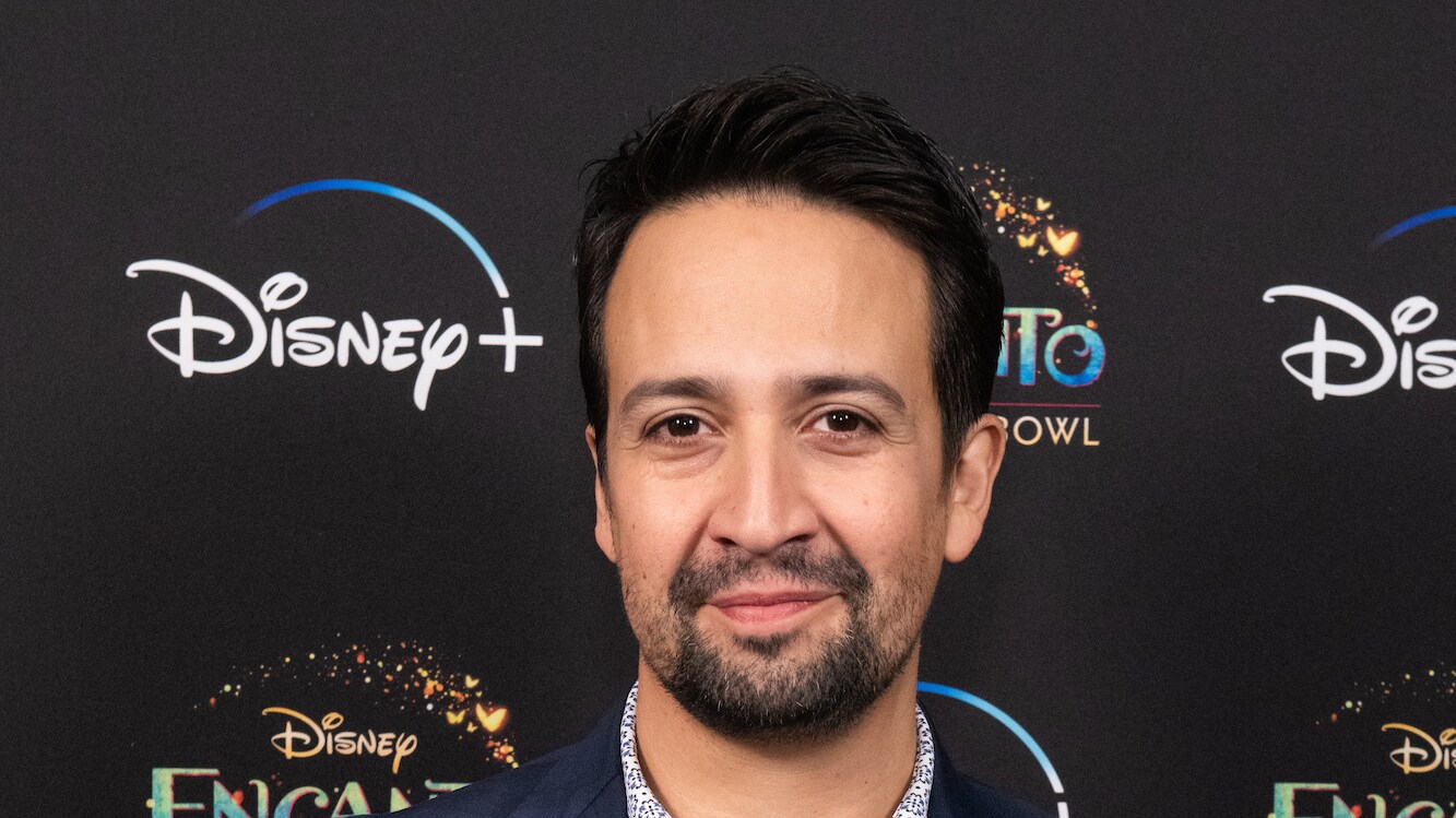 Lin-Manuel Miranda attends the opening night of the live-to-film concert experience Encanto at the Hollywood Bowl. Encanto at the Hollywood Bowl from Disney Branded Television will premiere on Dec. 28 only on Disney+. (credit: Disney/Temma Hankin)