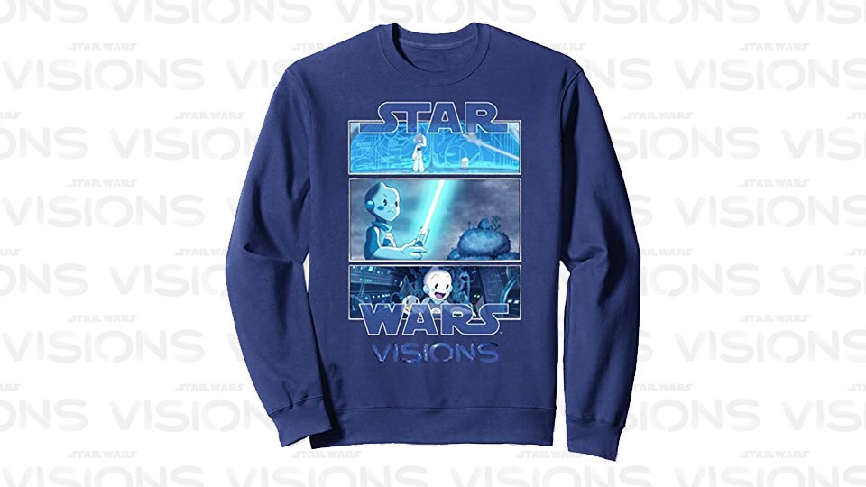Star Wars Visions Tri Panel Logo Sweatshirt
