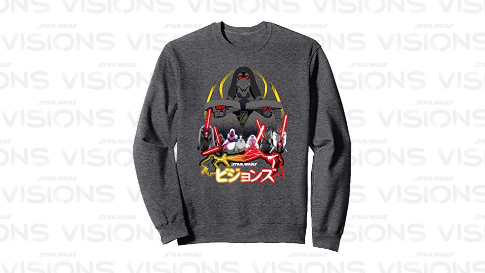 Star Wars Visions Villain Group Poster Sweatshirt