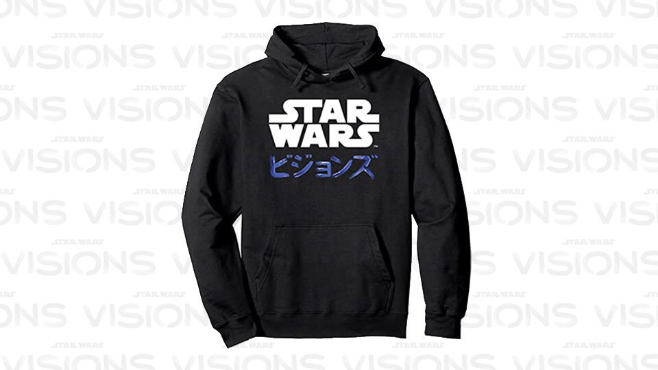 Star Wars Visions Kanji Logo Pullover Hoodie